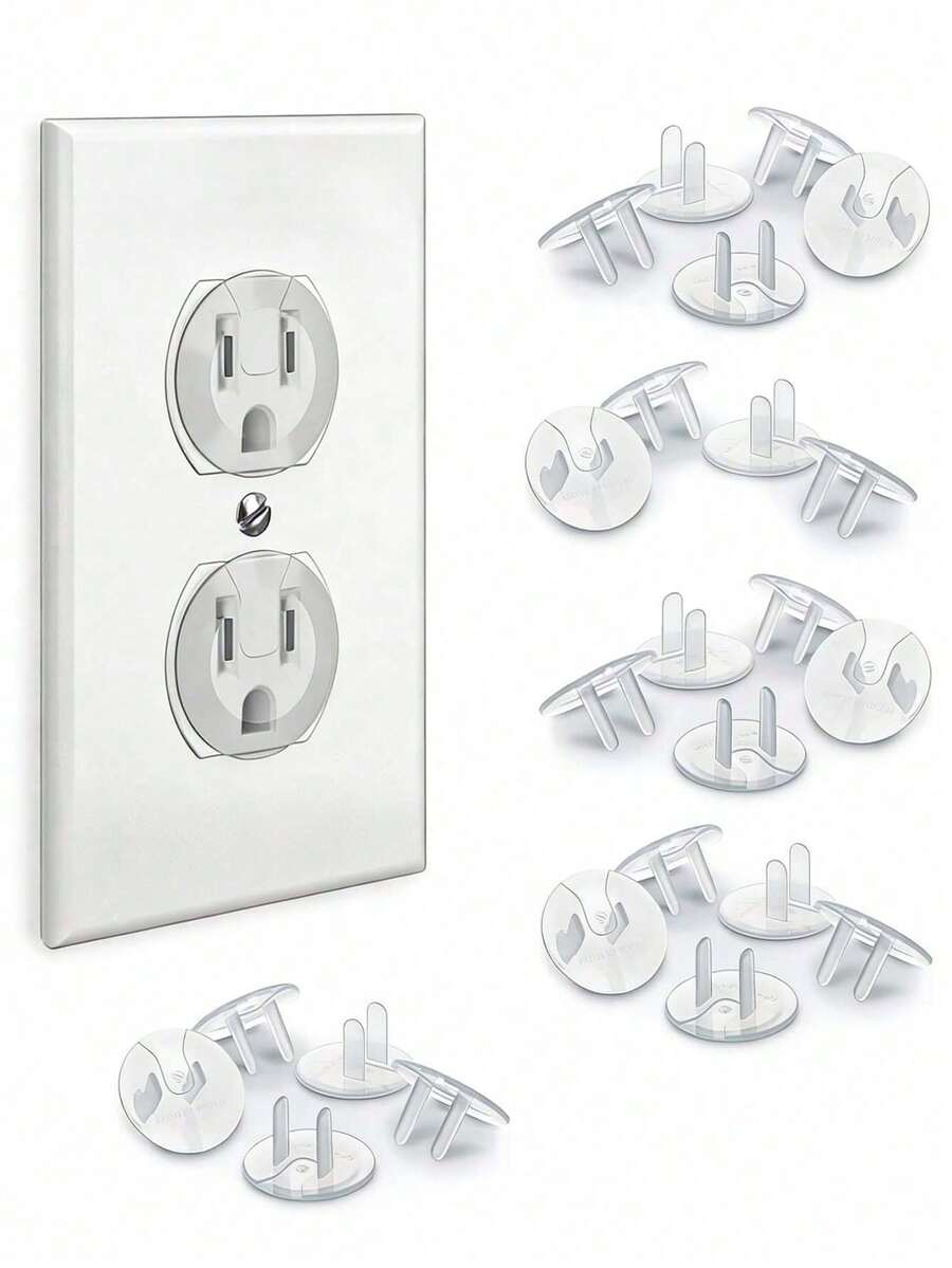 24/20/18/12‑Piece Set Of Power Outlet Covers, Easy To Install, Made Of Sturdy Plastic Material - A - View 1