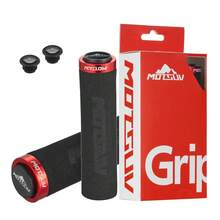1 Pair Ultra-Light Foam Bicycle Handlebar Grips, Mountain Bike Single-Side Lock-On Shock-Absorbing Anti-Slip Handlebar Covers, Bicycle Accessories - Multicolor - View 12