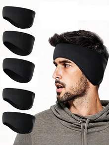1pc Winter Unisex Warm Ear Muffs - Headband, Multi-Functional Windproof Double Layer Outdoor Sports Cycling Running Full Coverage Ear Protection, Suitable For Outdoor Sports, Fitness, Cycling, Running, Sun Protection - Multicolor - View 1