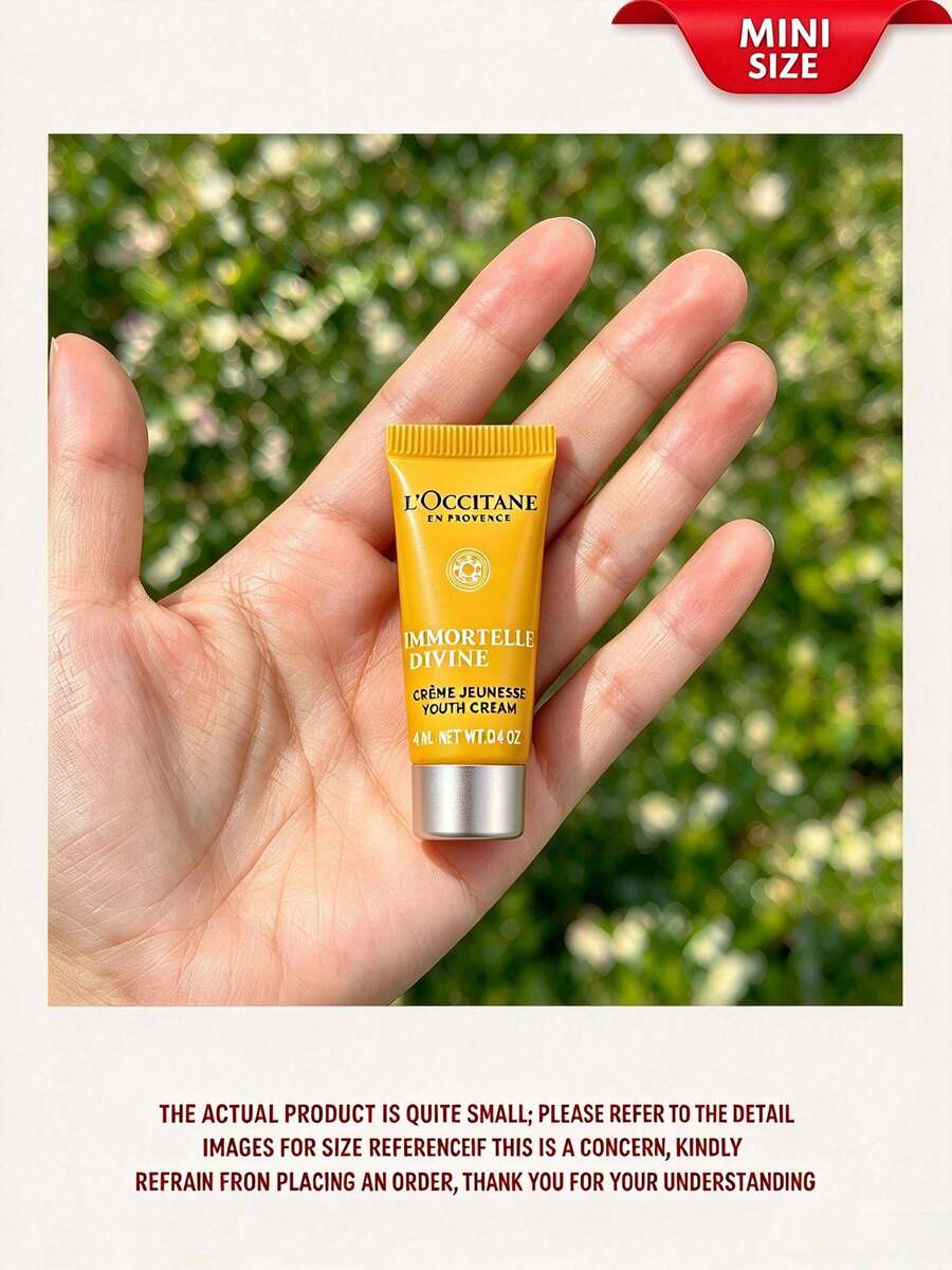 L'Occitane Immortelle Divine 青春光采面霜 (迷你尺寸) 4ml / 0.14 Oz - 4ml (Travel Size) - 查看 1