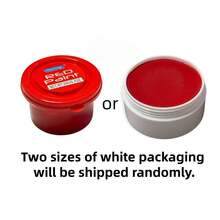 Black, White, Red 3-Color Water-Soluble Artistic Painting Pigment, Vibrant And Rich Color With High Saturation, Suitable For Art Creation, Halloween, Christmas, Carnival, Party, Stage, Art Exhibition, Comic Convention, DIY, Back To School, School Use, 2 Sizes, Randomly Sent - Single Piece - View 12