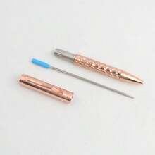 1pc Luxury Vintage Metal Creative Writing Minimalist Ballpoint Pen, Daily Writing Pen, Suitable As A Gift For Friends - Ballpoint Pen - View 3