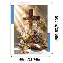 DIY Diamond Painting Kit - Adult And Beginner DIY Diamond Art, Full Drill Round Diamond Handmade Mosaic Craft, Suitable For Creative Home And Office Wall Decor Gift - View 4