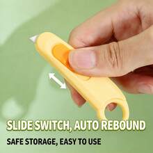 Highly Attractive Ceramic Utility Knife, Mini Portable Pocket Knife, Rust-Resistant Ceramic Blade, Parcel Unboxing Tool, Daily Craft Paper Cutting Tool - Multiple Styles - View 5