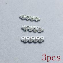 3pcs 4-Hole 5-Hole Spacer Beads Accessories DIY Bracelet Pearl Necklace Bead Jewelry Making Materials - Multicolor - View 18