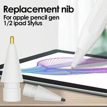 Replacement Tips Compatible With Apple Pencil, 1/4/8pcs, Durable Metal Tips - Multicolor - View 3