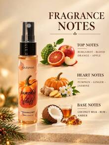 1pc (30ML) Limited Edition Christmas Air Freshener - Autumns'Mores, Warm Holiday Cookie Scent, Top Notes Of Fresh Grapefruit And Thai Lime, Middle Notes Transitioning To Fluffy Marshmallow, Magnolia And Freesia, Base Notes Of Caramel, Vanilla And Tonka Bean - Various Fragrances - View 2
