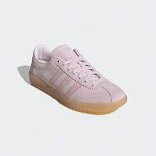 ADIDAS Bermuda Unisex Light Pink Retro Low-Top Shoes 80s Island Series Gum Sole Streetwear JS3973 - Pink - View 3