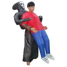 1pc (Excluding Air Blower) Halloween Ghost Hugging Costume/Stage Performance Prop/Holiday Gift - Multicolor - View 3