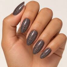 Cinza Escuro Glitter