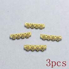 3pcs 4-Hole 5-Hole Spacer Beads Accessories DIY Bracelet Pearl Necklace Bead Jewelry Making Materials - Multicolor - View 15
