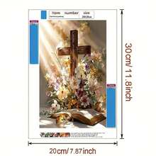 DIY Diamond Painting Kit - Adult And Beginner DIY Diamond Art, Full Drill Round Diamond Handmade Mosaic Craft, Suitable For Creative Home And Office Wall Decor Gift - View 11