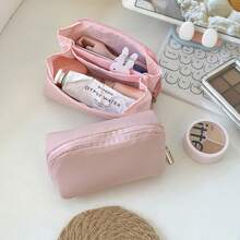 1pc Mini Portable Storage Bag, Suitable For Carrying Lipstick, Coins, Sanitary Pads And ID Cards, Perfect For Travel, Business Trips, And As A Back-To-School Gift For Friends (Pendant Not Included) - Multicolor - View 3