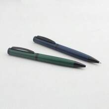 Pulpen Ballpoint Bisnis Logam, Hitam Emas Perak Pulpen Tanda Tangan Putar Kelas Atas, Pulpen Promosi Hadiah Kantor - pulpen - View 4