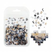 5g Metallic Color English Letter Sequins For Epoxy Resin Mold Fillings Alphabet Glitter Flakes Resin Filler Xmas Decoration Accessories - Multicolor - View 9