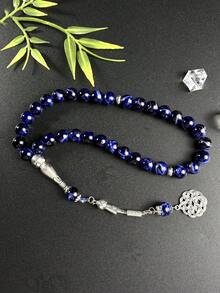 1pc Middle East Ramadan 33-Bead Single Tassel Prayer Beads, Ramadan Men's Handheld Rosary Bracelet For Daily Prayer, Counting Beads, Best Gift Choice For Festivals - Multicolor - View 7