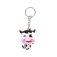 3pcs New Creative Popular Cute Elephant Keychain, Street Party Car Key, Clothing Bag Accessory, Graduation Gift For Friends, Daily Wear Panda Pendant Small Gift - Multicolor - View 6