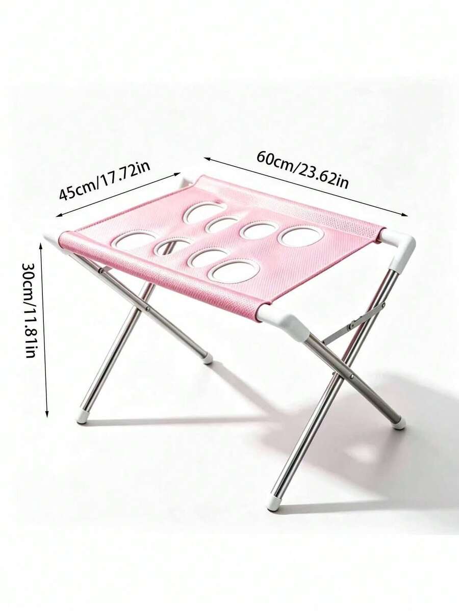 1pc Foldable Stainless Steel Pet Grooming Bathtub, Non-Slip Cat & Dog Grooming Bathing Station, Suitable For Small Cats & Dogs. Portable Fixed Shower Rack, Pet Grooming & Trimming Station, Home Bathing & Grooming Station, Anti-Escape Pet Bathing Rack, Cat & Dog Bathing Restraint Rack - Multicolor - View 1