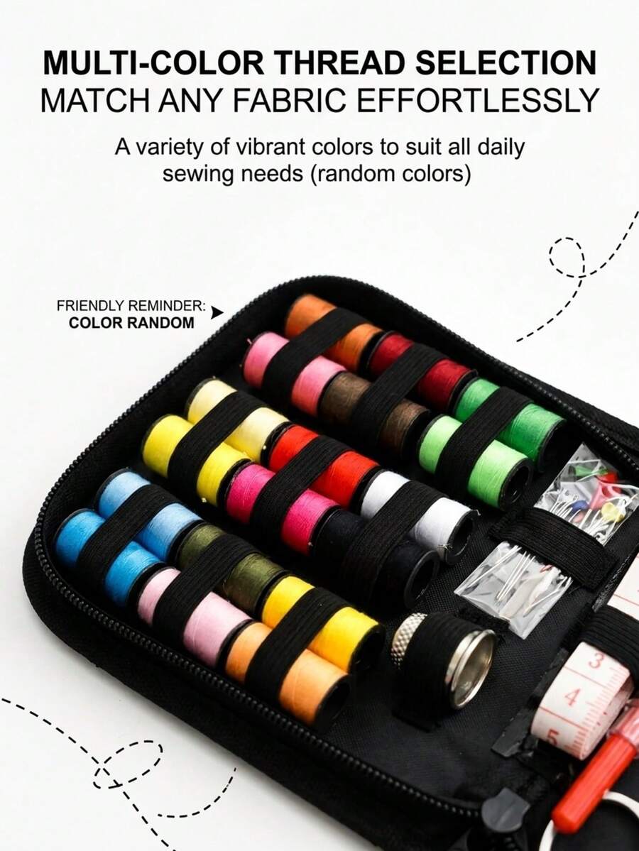 1pc Sewing Kit Embroidery Tools Needle And Thread Set Hand Sewing Kit Sewing Bag Set Home Kit Gift Embroidery Cross Stitch - Multiple Styles - View 1