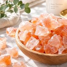 Orange Crystal Raw Stone Suitable For Fish Tank, Aquarium, Glass Container, Vase Filler, Jewelry Making, DIY Crafts, Holiday Birthday Gifts - Orange - View 4