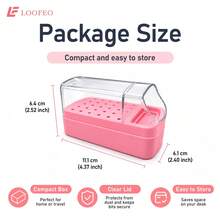 30Pcs Nail Drill Bit Set With 3/32" Shank, E-File Accessories For Gel Removal, Nail Shaping And Cuticle Cleaning, Manicure, Pedicure, Salon And Home Use - Multicolor - View 10