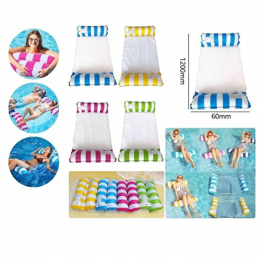 Boia Rede Descanso Piscina Cama Flutuante Inflável - BINGO