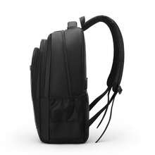 New School Season College Style Large Capacity Multi Compartment Simple Solid Color Fashionable Versatile Men's Backpack - Multicolor - View 5