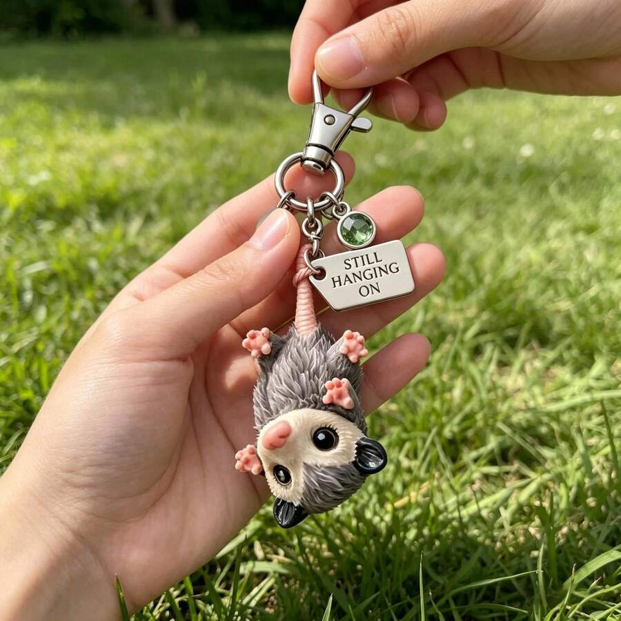 1pc New A Little Opossum For You Emotional Card Set - Multicolor - View 1
