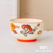 Mangkuk Keramik Resmi Berlisensi Disney, Bergambar Kartun Woody & Buzz Lightyear, untuk Nasi, Sup, dan Camilan, Ukuran 4,5 Inci - MultiWarna - View 6