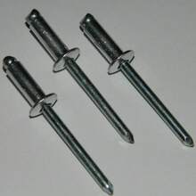1000pcs Blind Rivets 4x20 Aluminum/Steel FK 4x20 Rivets Standard- - C - Übersicht 3