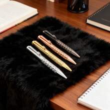 1pc Luxury Vintage Metal Creative Writing Minimalist Ballpoint Pen, Daily Writing Pen, Suitable As A Gift For Friends - Ballpoint Pen - View 7