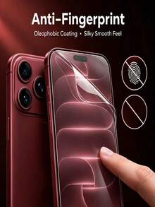 5 片水凝膜螢幕保護貼，適用於 iPhone 18 Pro/18 Pro Max/17/17 Pro Max/17 Pro/Air/16/15/Plus/14/Pro Max/13/12 Pro Max/Mini/11/X/XS/XS MAX/XR/7/8/SE 2/3/Plus [非鋼化玻璃] - 5 件 - 查看 10