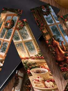 SCXXBSW 30pcs Christmas Coffee Bookmarks Exquisitely Designed Bookmarks-The Perfect Gift For Readers And Book Lovers, Ideal For Party Gifts - 30pcs - View 11