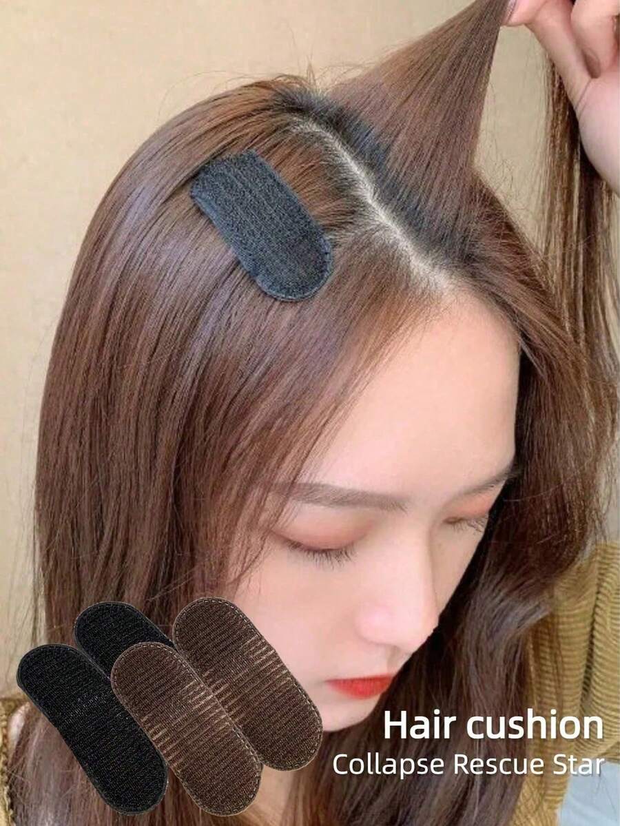 Fluffy Height-Increasing Invisible Seamless Hair Accessory, BB Clip Root Volumizer, Minimalist Women's Seamless Root-Expanding Styling Pad, Essential Hair Accessory For Bangs And Hair Volume Enhancement - Multicolor - View 1