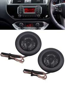 2pcs Mini Car Tweeters, 120W High Performance Mini Dome Tweeter Speakers, Suitable For Car Audio System, High Fidelity Car Horns - A - View 12