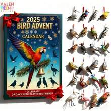 Best-Selling Bird Advent Calendar 2025 Christmas Bird Advent Calendar - B-parrot - View 4