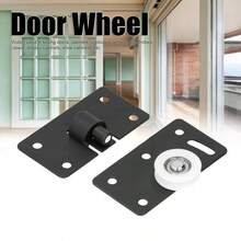 2/4 Sets Sliding Closet Door Roller, Wardrobe Pulley, Cupboard Casters, Sliding Wheel, Thicken Furniture Runners, Roller Hardware - Multicolor - View 7