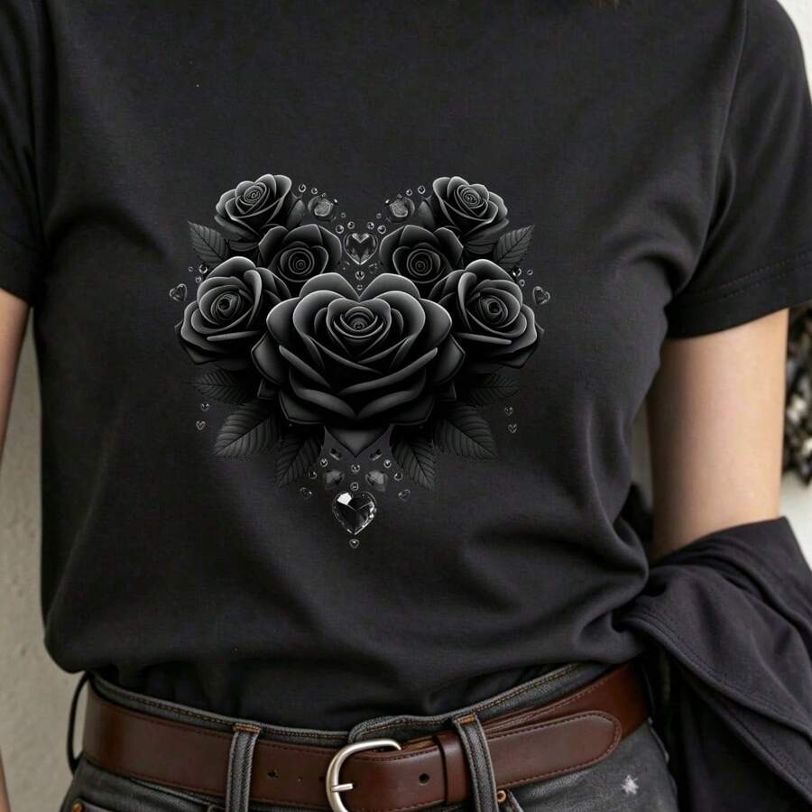 Women Ageless T-Shirts & Tops - Black - View 1