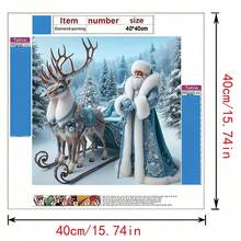 5D Diamond Painting DIY Kit, Full Drill Round Rhinestone Handmade Craft, Mosaic Art Decorative Painting, Living Room Bedroom Wall Hanging Decor, Stress Relief Gift For Adults And Children - View 4