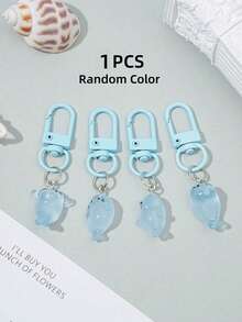 Cute Transparent Blue Seal Bag Charm, Mini Resin Ocean Animal Keychain Pendant, Handbag Backpack Decoration Accessory, Adorable Party Gift - Sea Lion Pendant - View 11