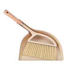 1 Set Cream Handle Handheld Broom And Dustpan Set, Soft Bristle Broom With Serrated Edge, Elegant Home Cleaning Tool Suitable For Sofa, Bed, Tabletop, Pet Hair And Dust Removal, Easy Storage - Multiple Styles - View 15