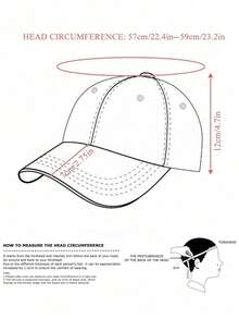 1pc All-Season Versatile Vintage Washed Soft Top Baseball Cap Funny Fashion Glasses & Moose Pattern Print Baseball Hat Adjustable Cute American Outdoor Daily Wear - A - View 4