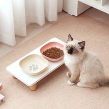 4PCS Cute Cartoon Design Non-Slip Plastic Pet Bowls, Easy To Clean, Perfect For Feeding And Watering, Fun Cat And Dog Food Dish, Battery-Free Operation, Multi-Functional Pet Bowl, Suitable For Kittens, Small Cat Breeds And Short-Clawed Felines - 300ml - View 6