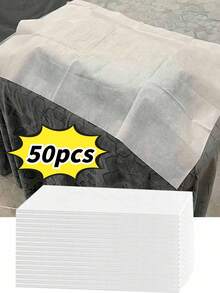 Disposable Massage Bed Sheets (100pcs) – Non-Woven – Suitable For Beauty Salon & Tattoo Bed – Includes Cleaning Pad, Face Pillow Cover And Mattress Cover - Multicolor - View 13