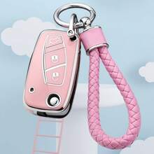 Soft TPU Protective Key Shell Auto Key Holder TPU Car Key Fob Cover Case For Fiat Panda Stilo Punto Doblo Grande Bravo 500 Ducato, - Fiat D - View 6