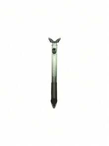 Butterfly Button Neutral Pen Creative Gradient Color Barrel 0.5 Black Highly Attractive Water-Based Pen For Exam Practice, Student Supplies, Office Supplies - Multicolor - View 5