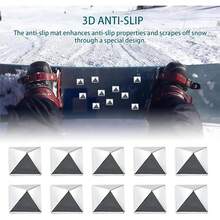 36pcs Snowboard Stomp Pad Pyramid Studs Anti Slip Metal Stomp Pad Snowboard Step Pad Snowboard Foot Grip Self Adhesive Snow Board Mat Provides Extra Grip For Men Women Winter Snowboarding Ski Skiing - Multicolor - View 8