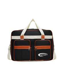 Tas Tote Pria Ringan, Tas Tangan Kapasitas Besar, Tas Laptop Multi-Kompartemen, Tas Kantor Bisnis, Tas Penyimpanan Multifungsi - MultiWarna - View 6