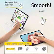 Stylus Pen Compatible With Apple (2018-2024) | Tilt Sensitivity, Palm Rejection, High Precision, Compatible With IPad Pro/Air/Mini - View 6