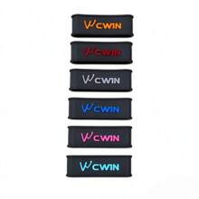 6pcs Colorful Silicone Racket Grip Rings, Anti-Slip Racket Handle Sleeve - Multicolor - View 10
